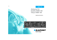 Blaupunkt Alabama-DJ - Owners Manual